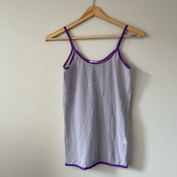 Vintage PlayBoy Intimates sheer tank - Picture 6 of 7